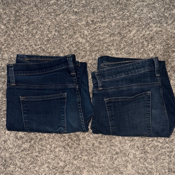 J Crew and Lucky Dark Dark Blue Jeans - Picture 3 of 9